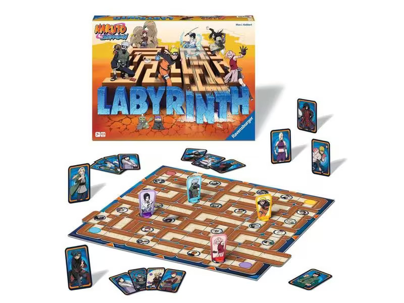 Ravensburger Familienspiel Naruto Shippuden Labyrinth
