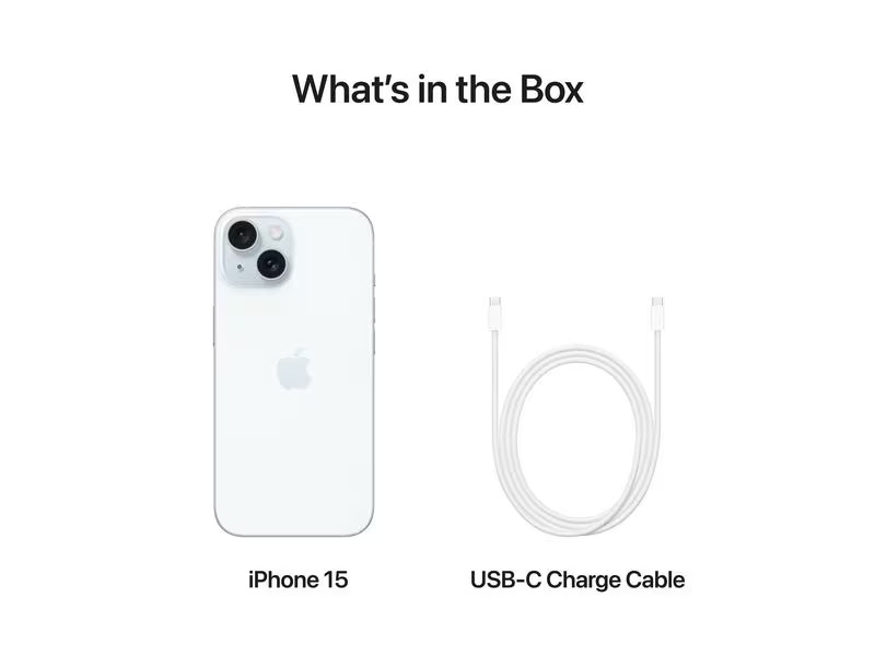 Apple iPhone 15 128 GB Blau