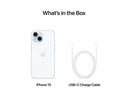 Apple iPhone 15 128 GB Blau