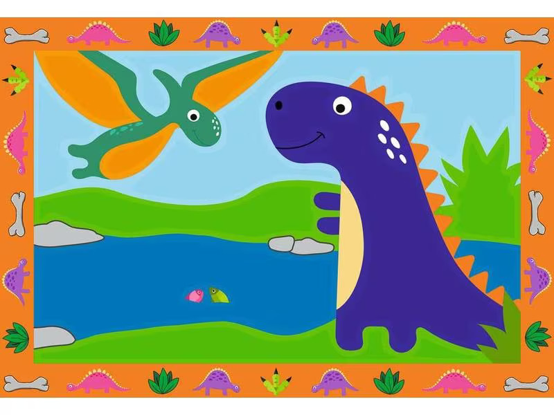 Ravensburger Malset CreArt: Land of the Dinosaurs