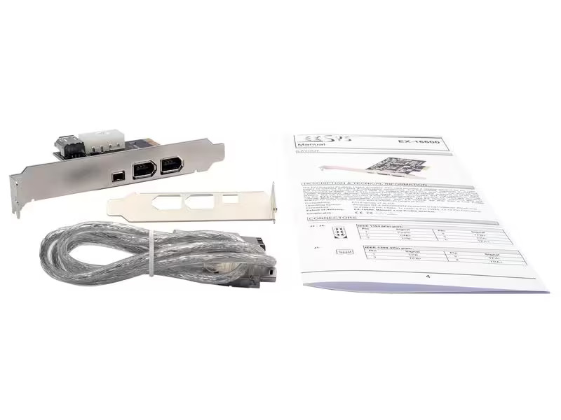 Exsys PCI-Express-Karte EX-16600