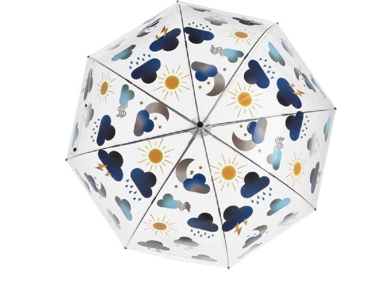 Esschert Design Regenschirm Wetter Transparent