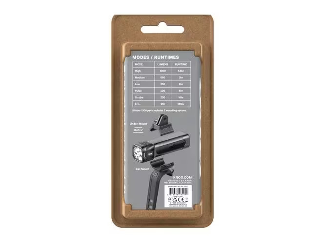 knog. Velolampe Blinder 1300