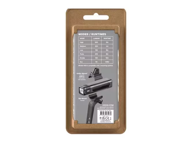 knog. Velolampe Blinder 600