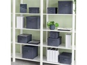 Leitz Faltbox Fabric Dunkelgrau, 2er Pack