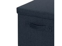 Leitz Faltbox Fabric Dunkelgrau/Grau, 2er Pack