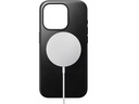 Nomad Back Cover Modern Leather Horween iPhone 15 Pro Schwarz
