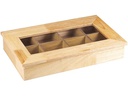 Kadastar Teebeutel-Box Jasmin Hellbraun