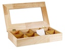 Kadastar Teebeutel-Box Jasmin Hellbraun