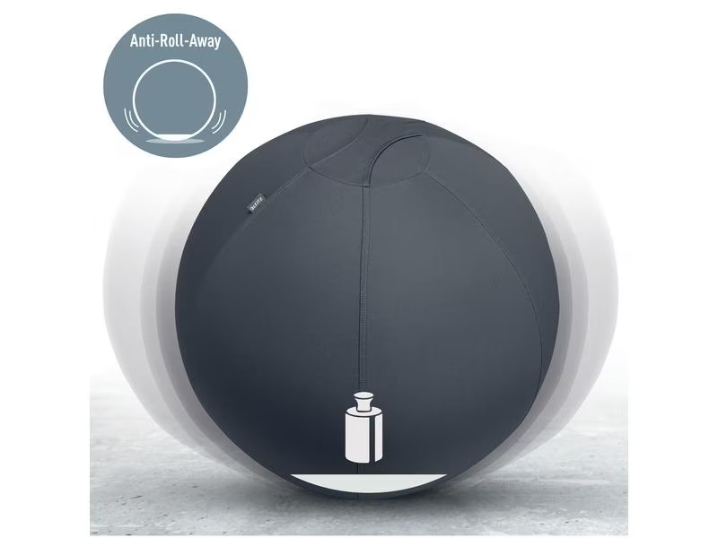 Leitz Sitzball Active 75 cm Dunkelgrau