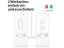 ADE Funkwecker mit Nachtlichtsensor