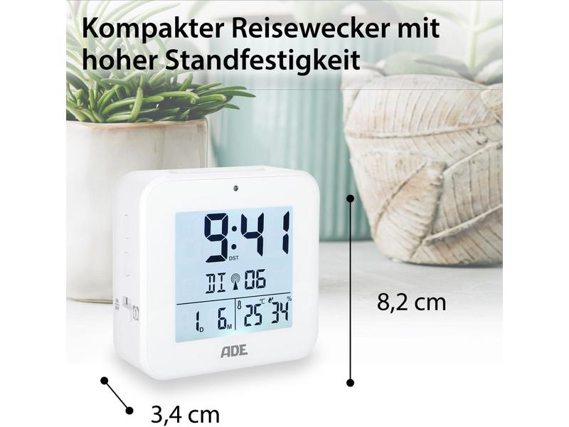 ADE Funkwecker mit Nachtlichtsensor