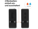 ADE Funkwecker mit Nachtlichtsensor