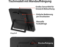 ADE Wanduhr XL, Schwarz/Weiss