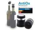 Pulltex Weinflaschenverschluss AntiOx Schwarz
