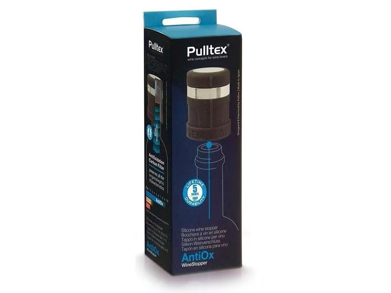 Pulltex Weinflaschenverschluss AntiOx Schwarz