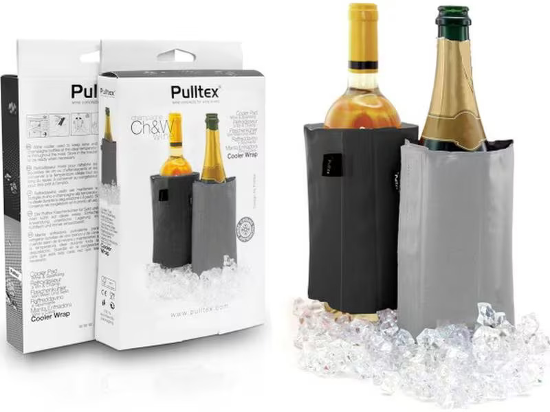 Pulltex Weinkühler Graphit/Schwarz