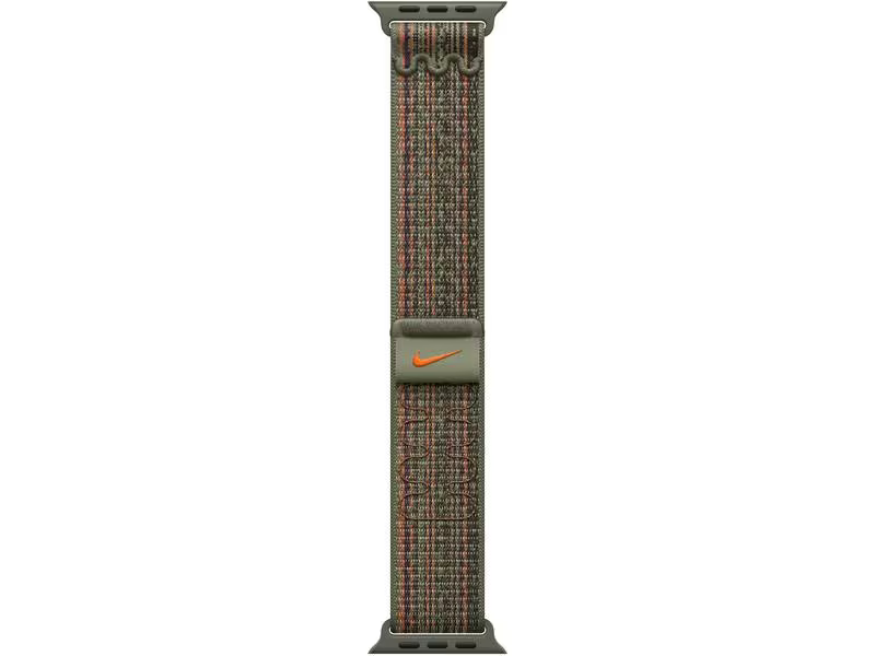 Apple Nike Sport Loop 45 mm Sequoia/Orange