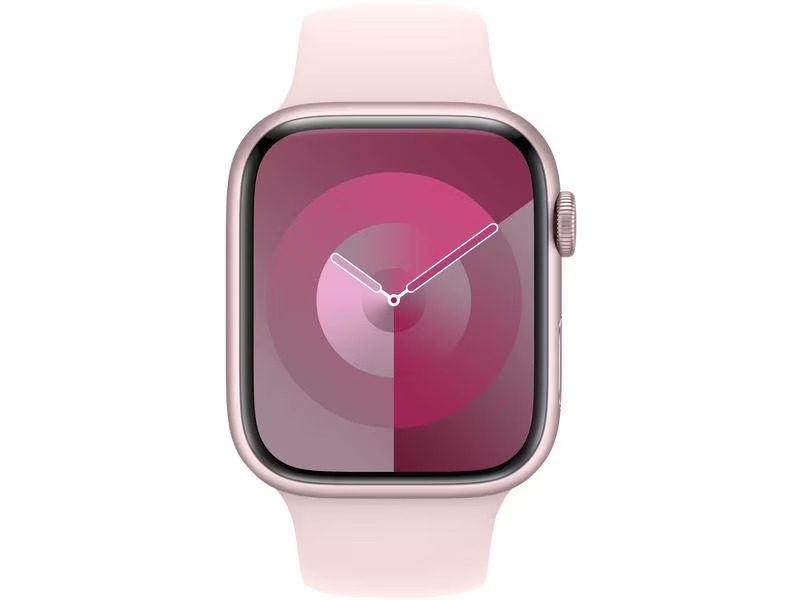 Apple Sport Band 45 mm Hellrosa M/L