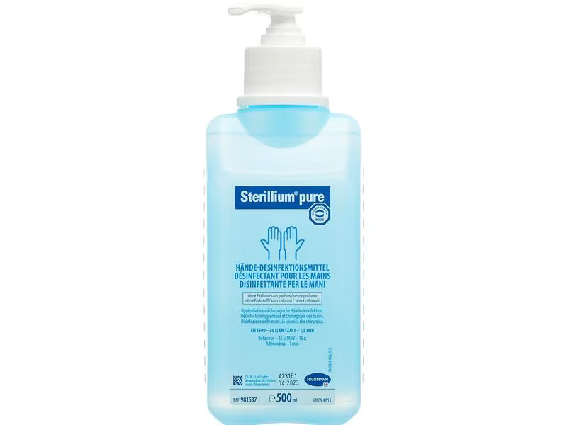 Sterillium Desinfektionsmittel Pure Hände Pumpflasche 500 ml