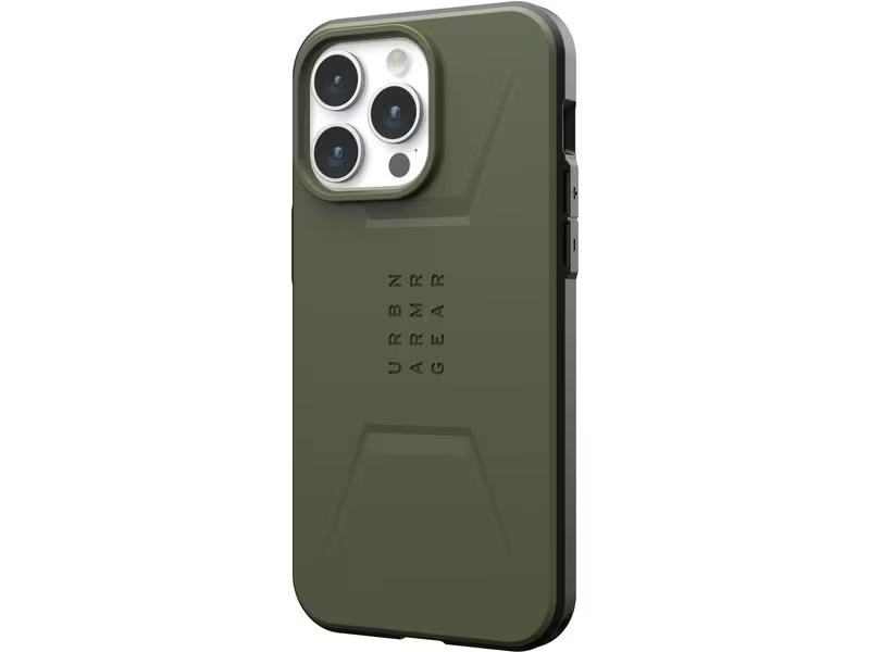 UAG Back Cover Civilian Case iPhone 15 Pro Max Olive