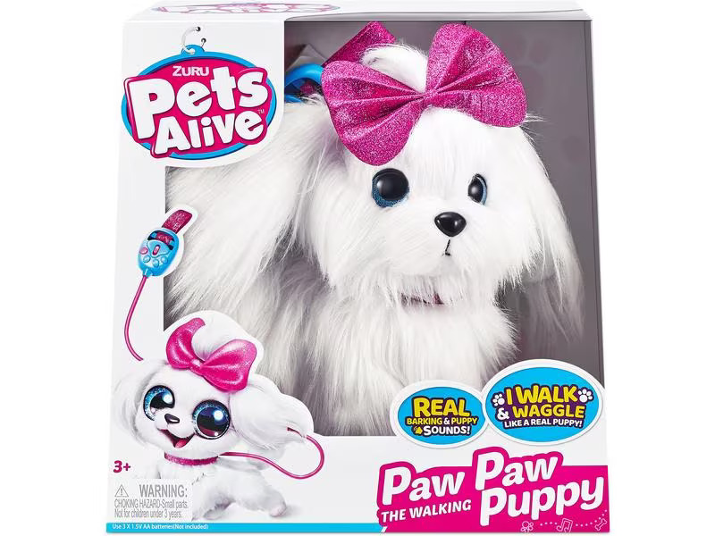 Zuru Funktionsplüsch Pets Alive Lil' Paw Paw