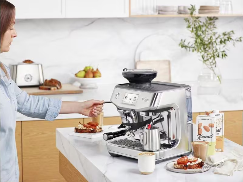 Sage Siebträgermaschine Barista Touch Impress Silber