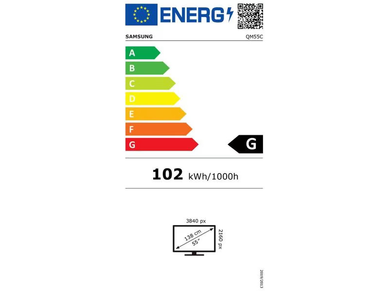 Samsung Public Display QM55C 55