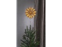 Star Trading Baumspitze Flinga, 43 cm, Gold