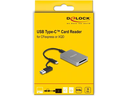 Delock Card Reader Extern Card Reader Extern 91008 USB Typ-C