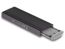 Delock Externes Gehäuse M.2 NVMe PCIe&amp;ATA SSD zu USB 3.1 M.2
