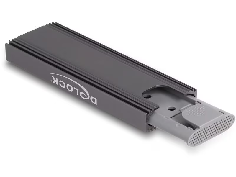 Delock Externes Gehäuse M.2 NVMe PCIe&amp;ATA SSD zu USB 3.1 M.2