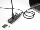 Delock USB-Hub 3x USB A/1x USB C 10Gbps und 1x mircoSD/SD