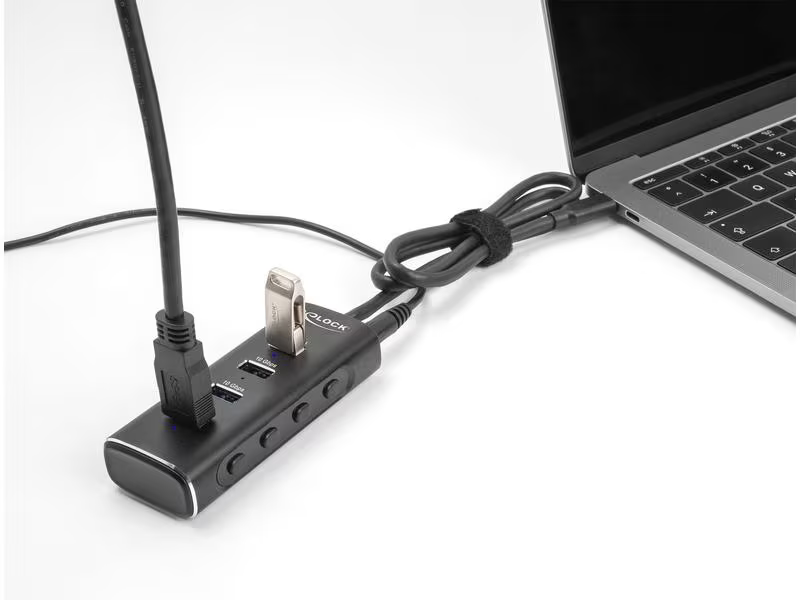 Delock USB-Hub 4x USB A 10Gbps/1x USB C 10Gbps