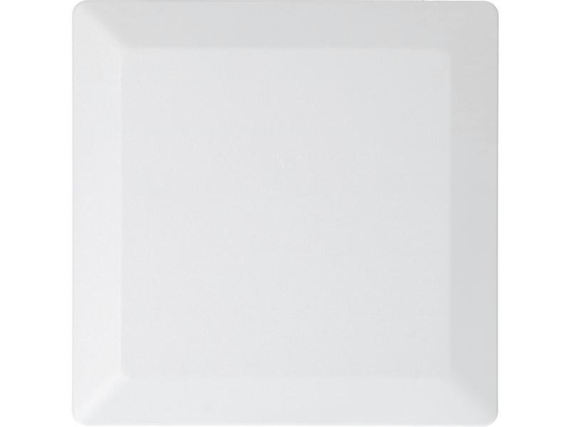 Max Hauri Steckdeckel im priamos Design, 130 x 130 mm, Lichtgrau