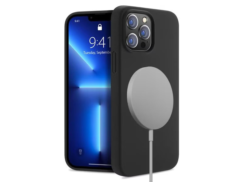 Nevox Back Cover StyleShell Shock MagSafeiPhone 15 Pro Max Schwarz