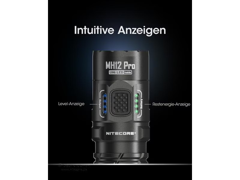 Nitecore Taschenlampe MH12 Pro 3300 lm