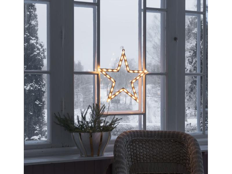 Konstsmide Fensterhänger Stern 35 LED