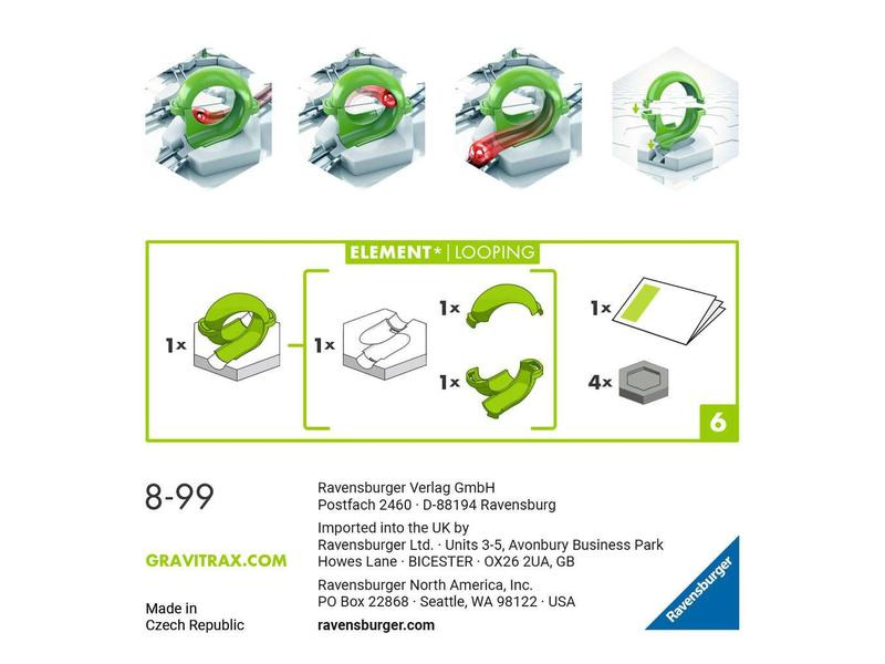 Ravensburger Kugelbahn Zubehör GraviTrax Element Looping