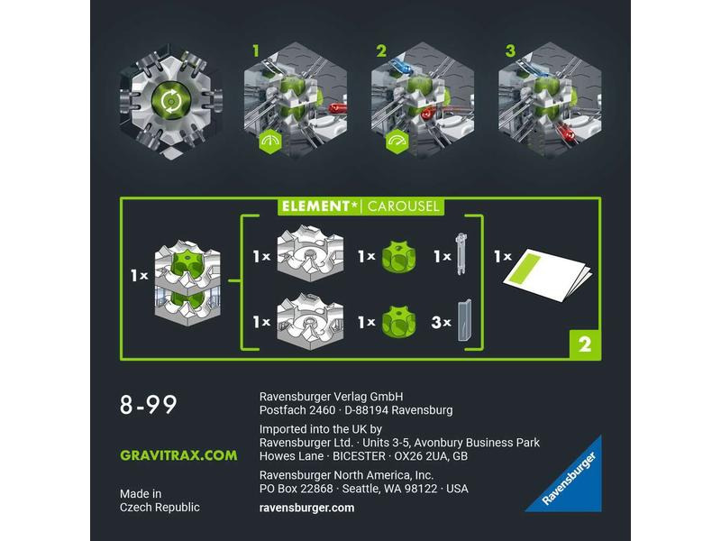 Ravensburger Kugelbahn Zubehör GraviTrax Pro Element Carousel