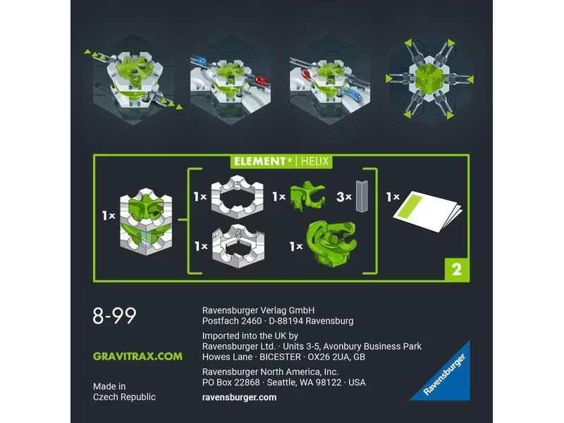Ravensburger Kugelbahn Zubehör GraviTrax Pro Element Helix