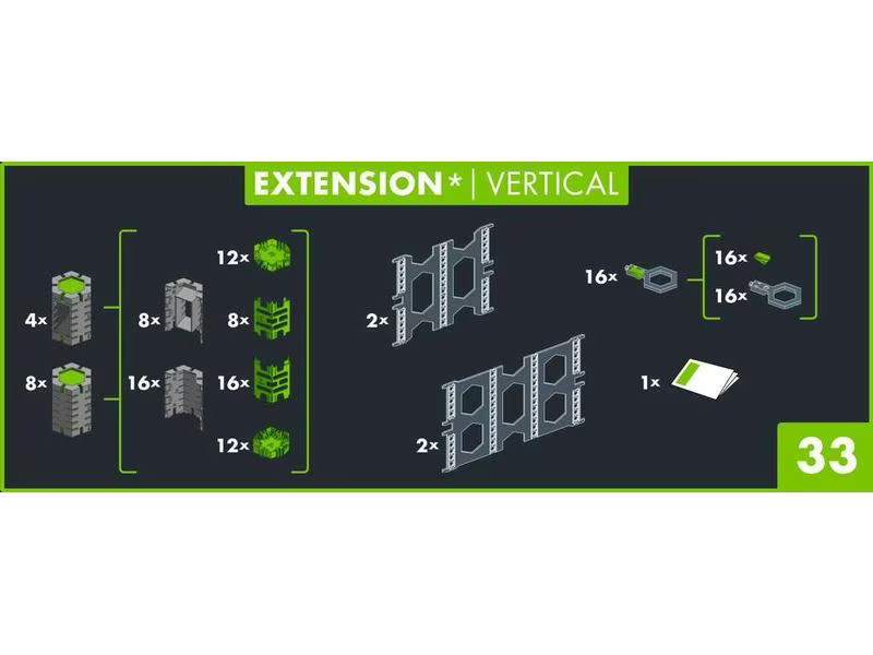 Ravensburger Kugelbahn Zubehör GraviTrax Pro Extension Vertical