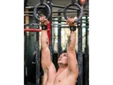 Gornation Fitnesshandschuhe Workout Grips Leder, L