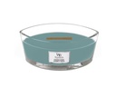 Woodwick Duftkerze Evergreen Cashmere Ellipse