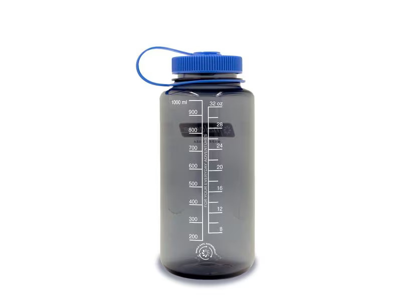 nalgene Trinkflasche Wide Mouth Sustain 1000 ml, Grau