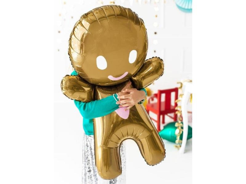Partydeco Weihnachtsdeko Folienballon Plätzchen 52 x 83 cm, 1 Stk.