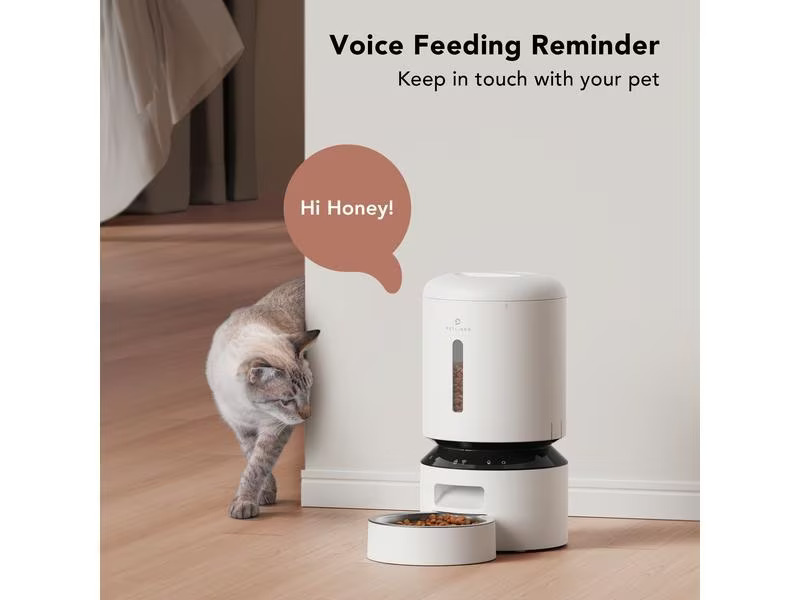 Petlibro Futterautomat Granary Wifi Feeder, 5 l, Weiss