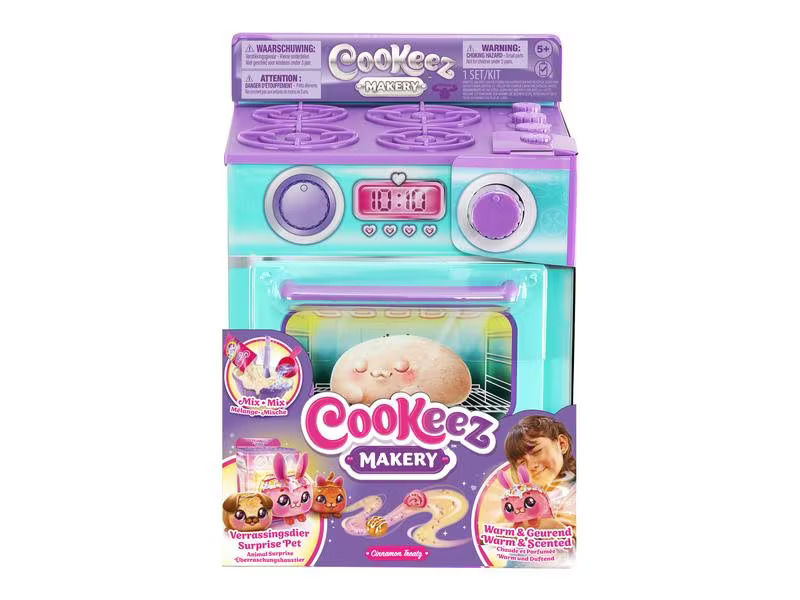 moose Funktionsplüsch Cookeez Makery Ofen pink Brot assortiert