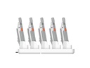 UAG Ladestation Workflow 5 Slot Case Charger Weiss