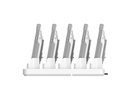 UAG Ladestation Workflow 5 Slot Case Charger Weiss